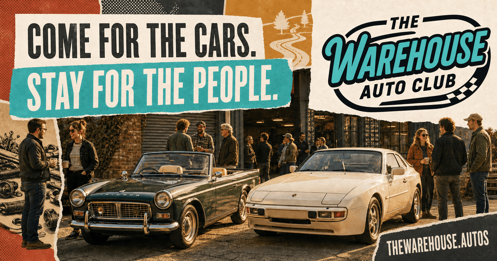 Come for the cars, stay for the people — The Warehouse Auto Club